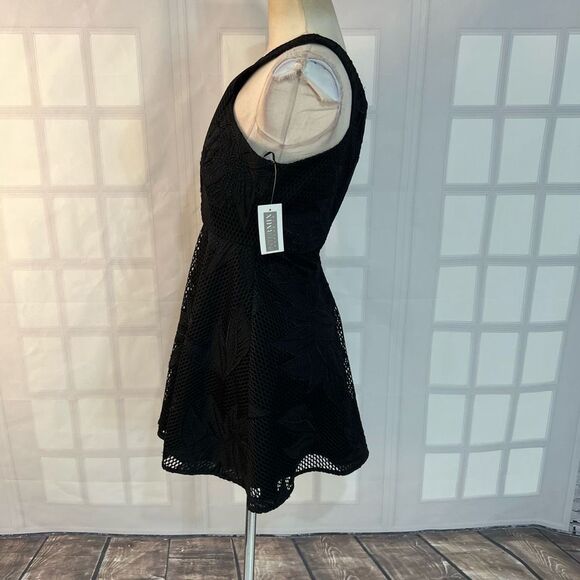 Jay Godfrey for intermix nwt black halter cutout skater dress size 0 - Picture 7 of 10